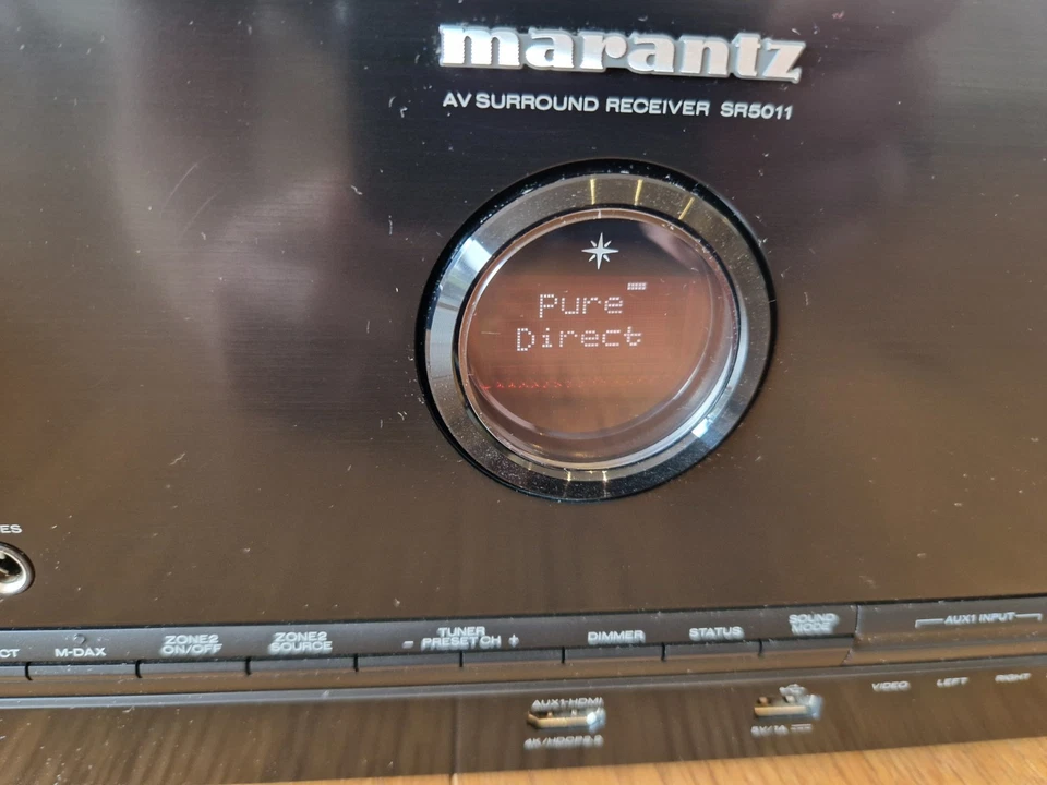 Marantz SR5011 7.2 KANAL NETZWERK AV RECEIVER MIT 4K BLUETOOTH WLAN - Bild 3 von 4