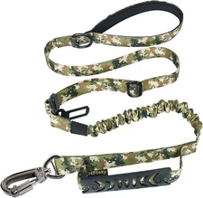 Tactical Dog Leash Heavy Duty for Medium Large Dogs That Pull,4-6Ft Strong Bunge