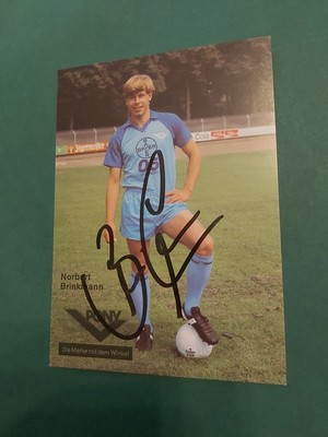 Bayer Uerdingen , N. Brinkmann ,  Autogrammkarte, Fussball