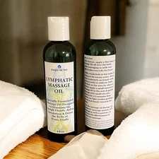 FMN All Natural Lymphatic Massage Oil. Stimulate Lymph Drainage.