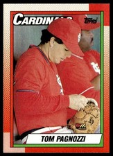 1990 Topps Tom Pagnozzi St. Louis Cardinals #509