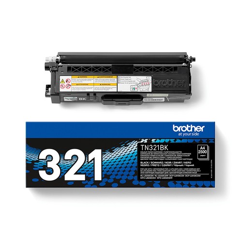Original Brother TN321 Black Toner Cartridge - TN321BK - 第 1/3 張圖片