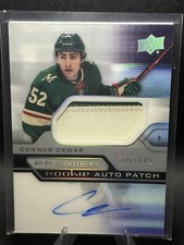 Upper Deck 2021-22 The Cup Rookie Auto Patch /249 Connor Dewar #135 Wild