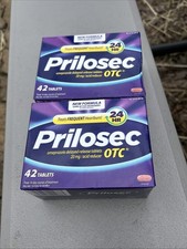 2X- 42 Ct Omeprazole 20mg Tablets Exp:04/2028 OTC Heartburn Relief