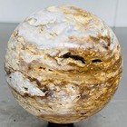 Natural thousand-layer agate crystal ball healing 2760G (6.08LB) — photo 9