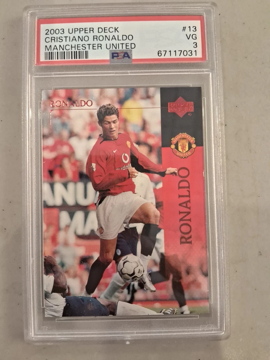 Cristiano Ronaldo Sports Trading Card Singles Rookie Soccer for