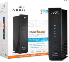ARRIS  SBG7600AC2-RB Cable Modem Plus - SAVE MONEY - in original box