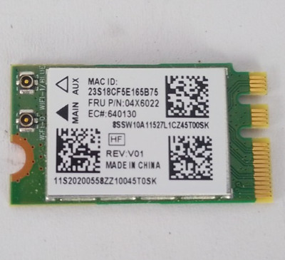 Lenovo Flex 2-15 B50 04X6022 Wireless Wifi WLAN Karte Qualcomm Atheros QCNFA335