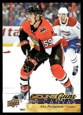 2017-18 Upper Deck UD Canvas YG Alex Formenton Rookie Ottawa Senators #C220