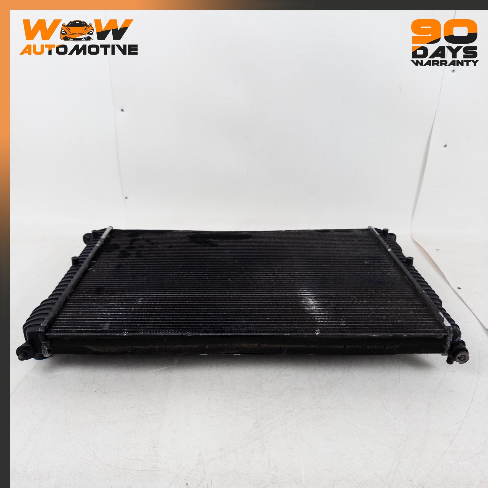 04-17 BENTLEY CONTINENTAL FLYING SPUR ENGINE COOLING RADIATOR AC CONDENSER OEM