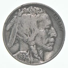 1930-S Indian Head Buffalo Nickel Average Circ *7995