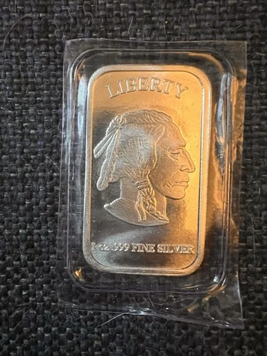 1 oz .999 Silver Bullion