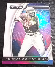 2021 Panini Chronicles - Titan #12 Fernando Tatís Jr.  Holo Prizm Refractor   K5