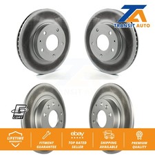 Front Rear Coated Disc Brake Rotors Kit For 2016-2018 Mazda CX-3 FWD KG-101184