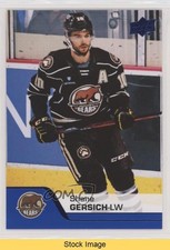 2020-21 Upper Deck AHL Blue Shane Gersich #103 READ 8t3