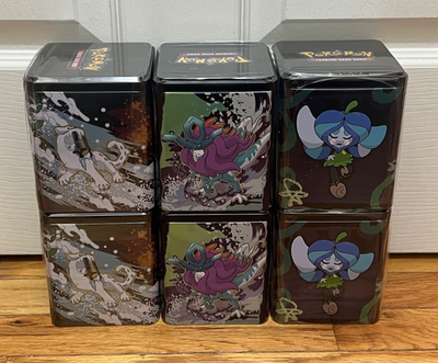 pokémon trading card game: stacking tin- treasures 2025 Stacking Tin (Treasures of Ruin-Paradox Pokémon-Ogerpon) – Sammy's Card  Shop main image 1