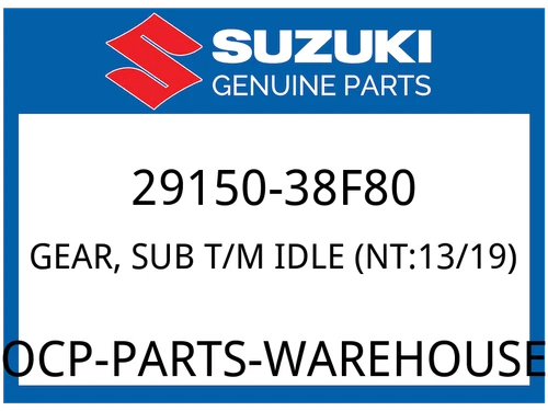 GEAR, SUB T/M IDLE | NT:19/13
