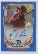2014 Bowman Chrome Prospect Blue Refractor 88/150 Daniel Palka #BCAP-DP Auto 0rf
