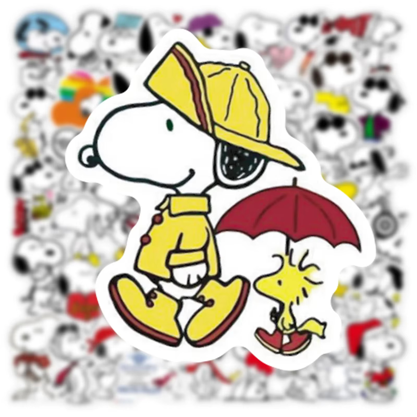 Snoopy Sticker Pack Snoopy Stickers Peanuts 50 Pack Set Waterproof Cute Decal Sticker Set ...