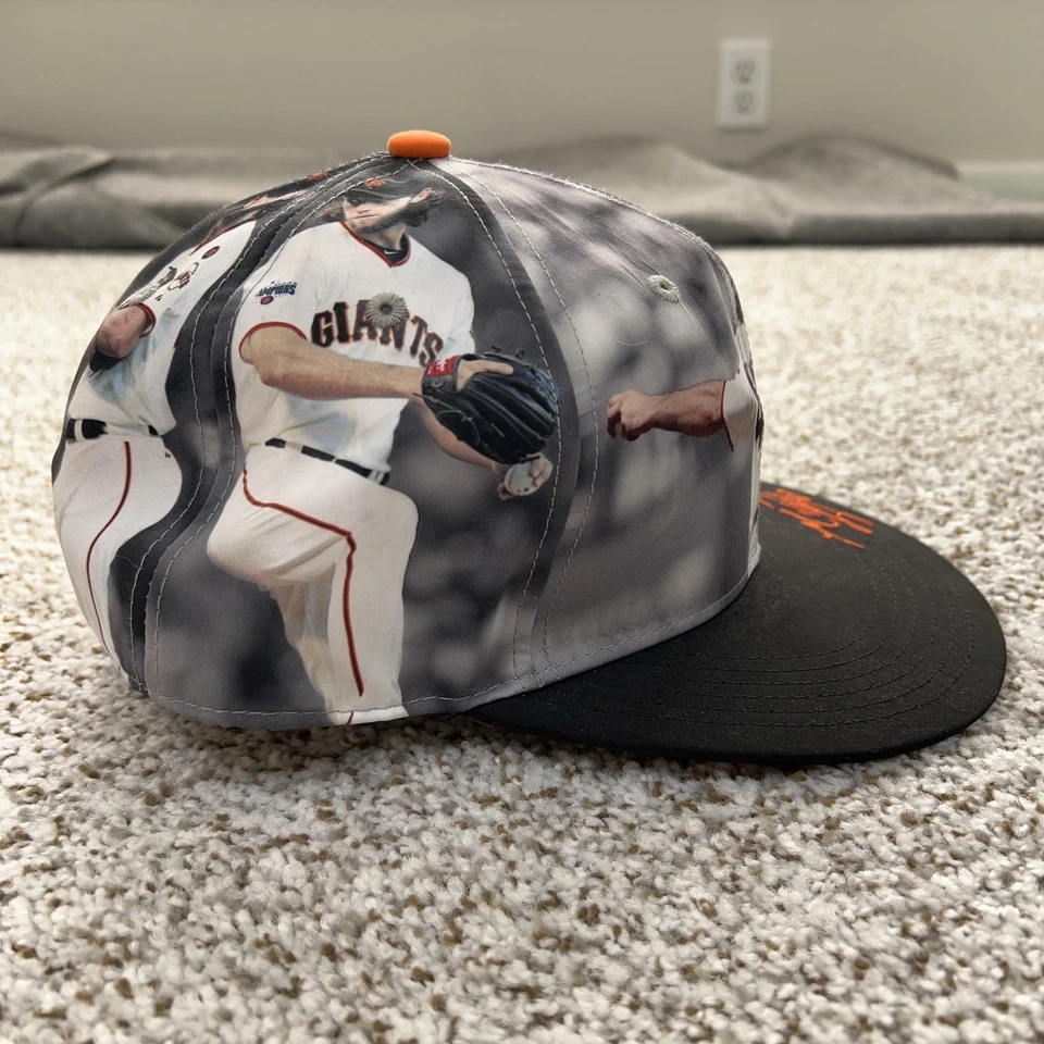 Gorra gorra de los Gigantes de San Francisco espalda a presión MLB béisbol Madison Bumgarner deportes Foto 4 de 4
