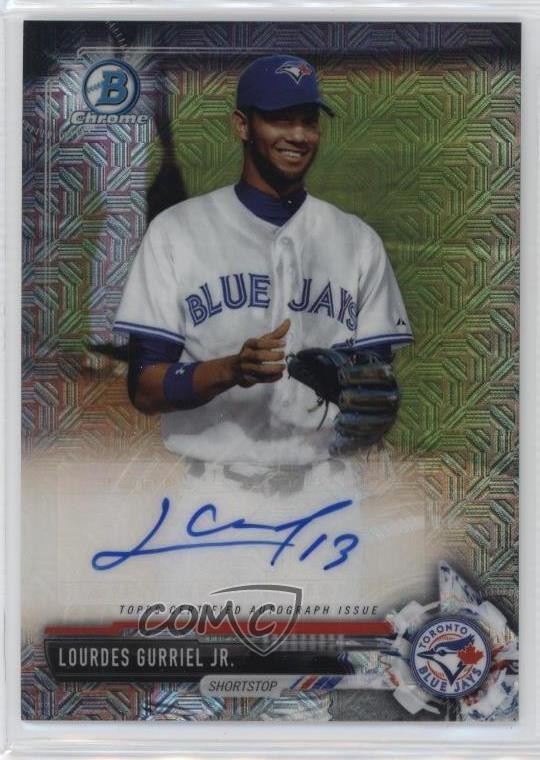 2017 Bowman Chrome Prospect Mega Box Auto Lourdes Gurriel Jr #BMA-LGJ Auto 11ff
