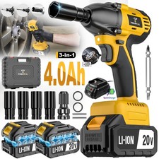 Newly upgraded heavy-duty brushless impact wrench set