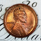 * 1918-D * SUPERB+ BLAZING RED GEM BU MS LINCOLN WHEAT PENNY * FROM COLLECTION