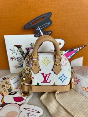 Louis Vuitton x Murakami 2025 Micro Alma Multicolor Bag Charm