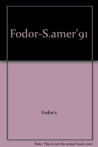 Fodor-S.amer'91 von - Bild 1 von 1