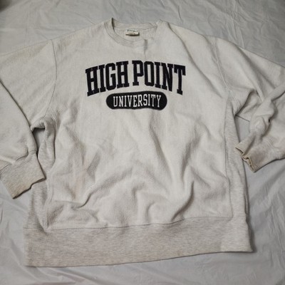 Champion Reverse Weave High Point University Sweatshirt Crew Neck Pullover XL 
