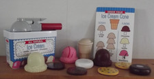 Melissa and Doug Scoop  Stack Magnetic Ice Cream Cone  Cookies Play Food Set