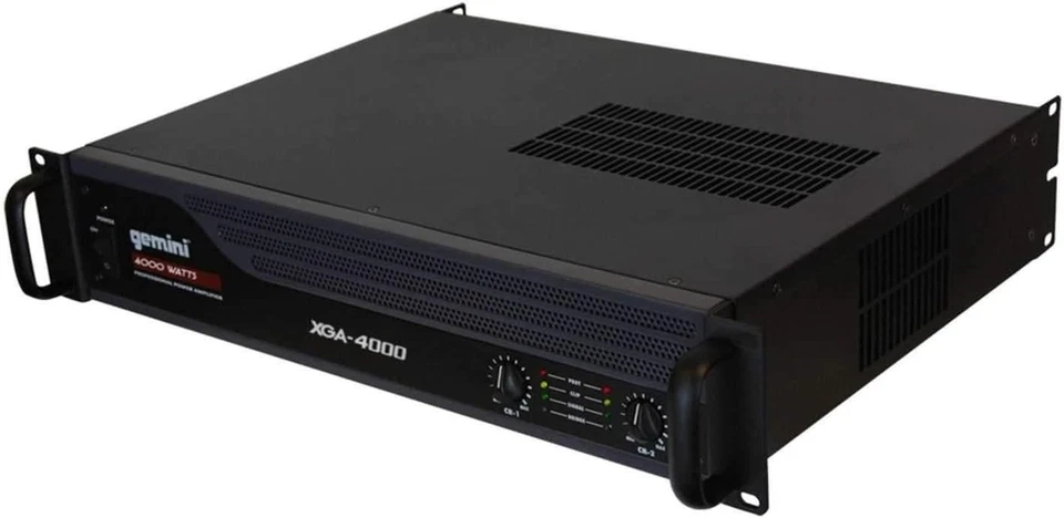 Professional 4000W 2-Channel Power Amplifier – Durable DJ & PA Power Amp with... - Image 2 of 4