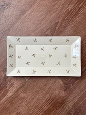 MATCERAMICA Bumble Bee Ceramic 13” x 7” Rectangular Serving Dish Plate Platter