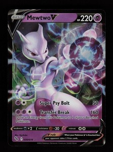 pokemon go mewtwo card price Pokmon TCG: Pokmon V Battle Deck Eclipse Cards 30 Retreat Cost Mewtwo Pokemon Go Card |