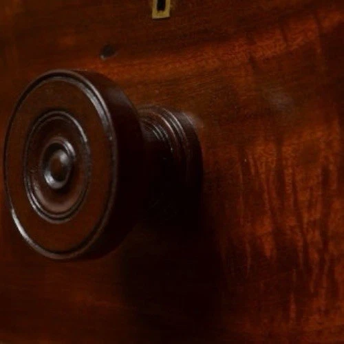 Antiguo tocador victoriano de caoba con espejo billows c1880 promoción Foto 4 de 4