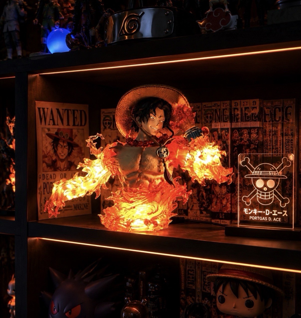 Figurine Ace en édition collector aux détails peints main
