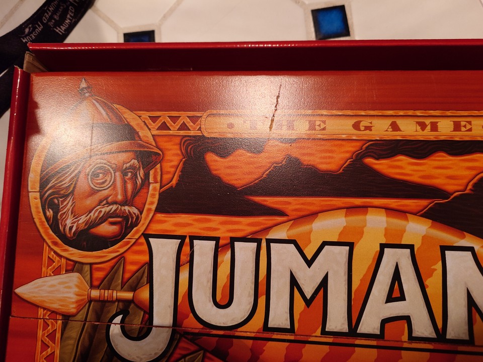 Jeu De Société Jumanji - Édition Cardinal - Complet - Occasion - Couleur Noire