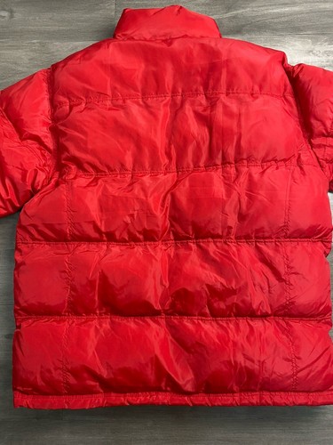 Southpole Jacket mens Xl Red Bubble Puffer Y2K Streetwear Hip Hop City Rap Hood - Picture 7 of 10