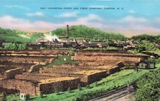 Canton, NC North Carolina * 540 * Champion Paper and Fiber Company * lino * gb