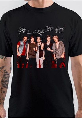 Vtg Liam Payne One Direction Band Cotton Black All Size Unisex Shirt DI232