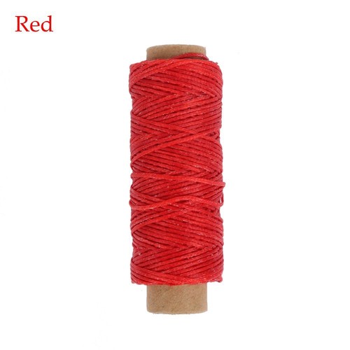 50Meters Tool DIY Handicraft Flat Waxed Thread Cord Sewing Line Leather - Picture 25 of 29