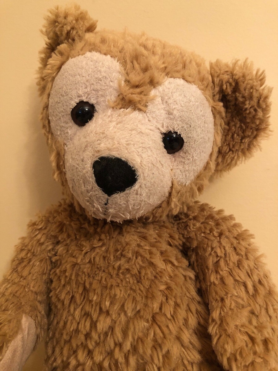Disney Bear TAN ダッフィー Disney Parks Duffy Disney Bear Tan Plush Hidden Mickey Authentic
