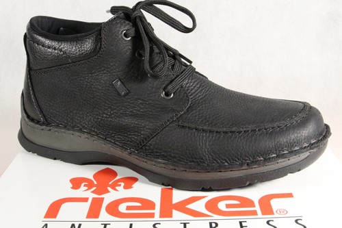 Rieker 05332 Men's Laced Boots Black 
