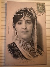 Old postcard Algeria Belle Fatma
