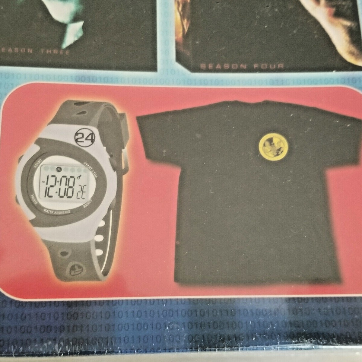 Limited Edition 24 Collectors Set 24 DVD's, Watch, T-Shirt - Brand