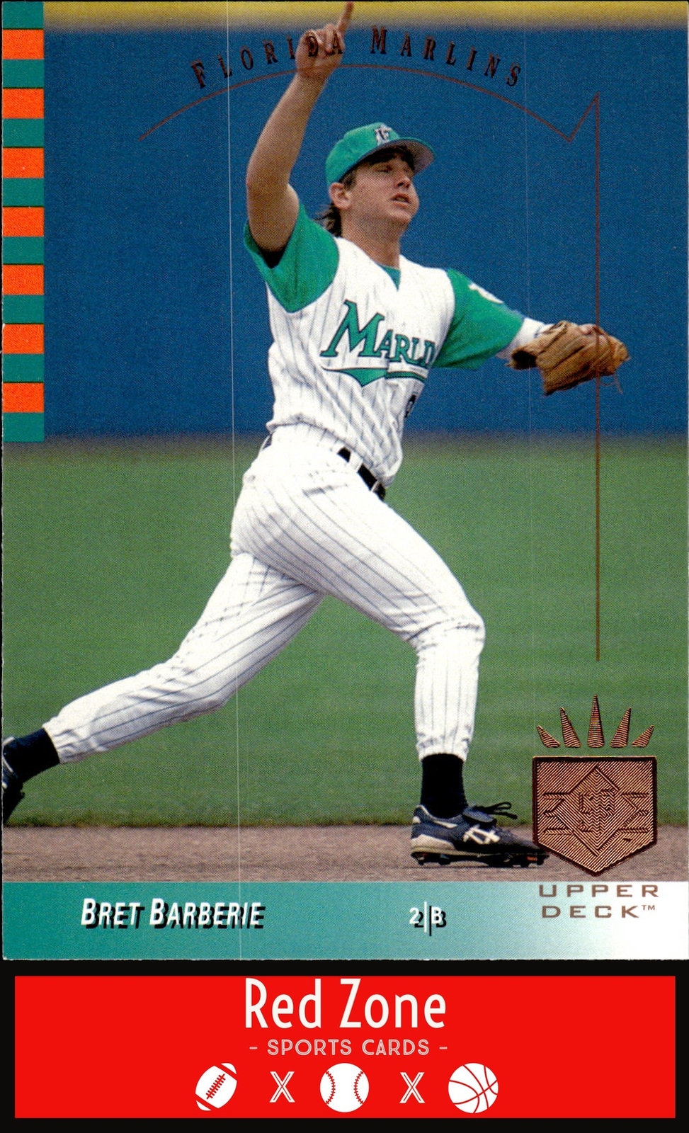 1993 SP - #136 Bret Barberie NM Set Break.