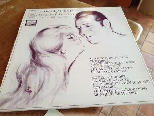 Marcel Merkes Et Paulette Merval Ont Choisi Pour Vous 33T | eBay