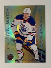 2016-17 UD SP Authentic Future Watch Gold DRAKE CAGGIULA 47/50 Rookie Card# S-65