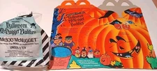 McDonald's , 1992 McBoo Halloween McNugget Buddies/Happy Meal Box - MINT!!