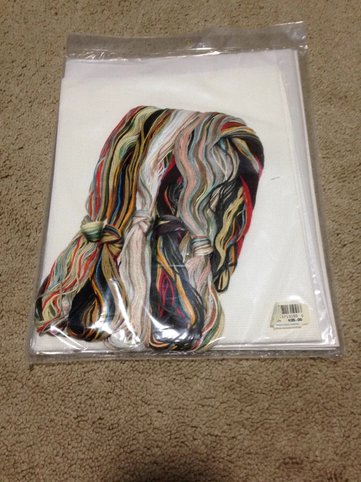 DISNEY CROSS STITCH KIT SELF PORTRAIT NEW 16" X 20" - Image 2 of 2